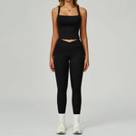 Load image into Gallery viewer, Two Piece Ultra Performance Yoga Luxe Set High Waist Band