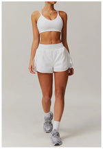 Load image into Gallery viewer, Performance Contoured Zippered Yoga Outfit Long Sleeve