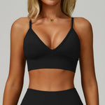 Load image into Gallery viewer, Breathable Shockproof Sports Bra With Adjustable Straps