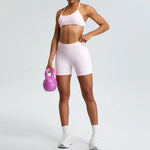 Load image into Gallery viewer, Luxurious Elevated Support Sports Bra Contour Seamless