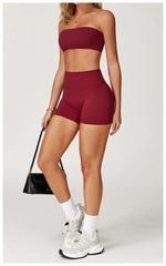 Load image into Gallery viewer, Contoured 2 Piece Yoga Set Breathable Essentials Plus