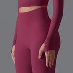 Load image into Gallery viewer, Seamless High Waist Yoga Leggings Performance Comfort