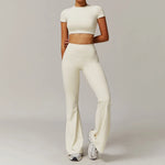 Load image into Gallery viewer, Seamless Contour Two Piece Yoga Set Luxe Performance Wear