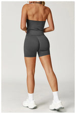 Load image into Gallery viewer, Two Piece Yoga Set Seamless Contour Performance Wear