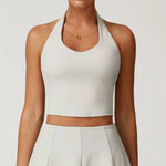 Load image into Gallery viewer, Halter Seamless Yoga Bra Vest with High Performance Fabric
