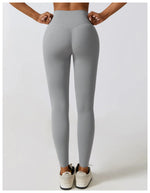 Load image into Gallery viewer, High Waist Contour Yoga Leggings Breathable Performance
