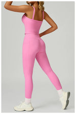 Load image into Gallery viewer, Two Piece Ultra Performance Yoga Luxe Set High Waist Band