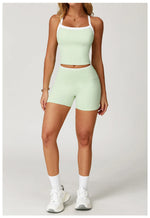 Load image into Gallery viewer, Luxurious Contour Seamless 2 Piece Athleisure Set Nylon