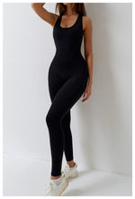 Load image into Gallery viewer, Seamless Contour Sculpt One Piece Yoga Bodysuit Set