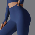 Load image into Gallery viewer, Seamless High Waist Yoga Leggings Performance Comfort