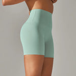 Load image into Gallery viewer, Luxurious High Waist Breathable Yoga Shorts Contour