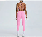 Load image into Gallery viewer, Cross Strap Seamless Yoga Bralette Premium Performance Fit