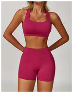 Load image into Gallery viewer, High Waist Yoga Shorts Contour Moisture Wicking Breathable