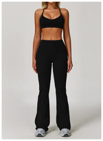 Load image into Gallery viewer, Luxuriously High Waist Contour Bell Bottom Leggings
