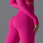 Load image into Gallery viewer, Seamless High Waist Yoga Leggings Performance Comfort
