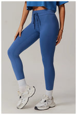 Load image into Gallery viewer, Contour High Waist Drawstring Sculpt Leggings Performance