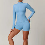 Load image into Gallery viewer, Seamless Contour Performance Yoga Ensemble