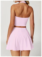 Load image into Gallery viewer, Halter Seamless Yoga Bra Vest with High Performance Fabric