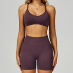 Load image into Gallery viewer, Seamless Contour 2-Piece Contemporary Yoga Set Breathable