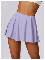 Load image into Gallery viewer, Seamless Performance Tennis Skort with Breathable Knit