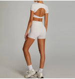 Load image into Gallery viewer, Luxurious Contoured Yoga Set Quick Drying Performance