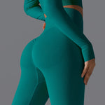 Load image into Gallery viewer, Seamless High Waist Yoga Leggings Performance Comfort