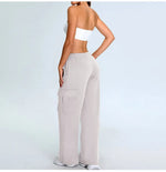 Load image into Gallery viewer, Strapless Moisture-Wicking Contour Yoga Bra for Performance