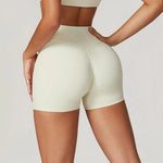 Load image into Gallery viewer, High Waist Contour Seamless Yoga Shorts Performance