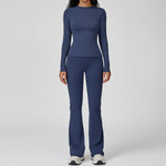 Load image into Gallery viewer, Luxurious Contour 2 Piece Yoga Athleisure Set Nylon