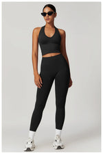 Load image into Gallery viewer, Seamless High Waist Studio Leggings With Breathable Fabric