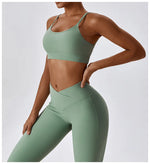 Load image into Gallery viewer, Seamless Contouring 2 Piece Yoga Set Performance Pro