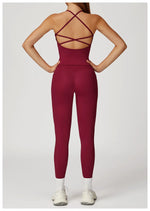 Load image into Gallery viewer, Cross Strap Light Weight Breathable Contour Sport Bra