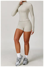 Load image into Gallery viewer, Premium Breathable Long Sleeve Performance Gym Top Nylon