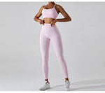 Load image into Gallery viewer, Seamless High Waist Leggings Moisture Wicking Contour