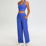 Load image into Gallery viewer, Ribbed Contour Yoga Set Two Piece Performance Driven Nylon