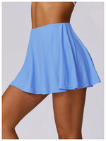 Load image into Gallery viewer, Seamless Performance Tennis Skort with Breathable Knit