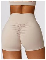 Load image into Gallery viewer, Luxurious Breathable High Waist Contour Yoga Shorts Nylon