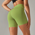 Load image into Gallery viewer, Luxurious High Waist Breathable Yoga Shorts Contour
