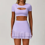 Load image into Gallery viewer, Premium Performance Knit Yoga Set With Contoured Leggings