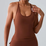 Load image into Gallery viewer, Cross Back Contour Seamless Sports Bra Performance