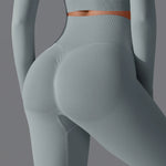 Load image into Gallery viewer, Seamless High Waist Yoga Leggings Performance Comfort