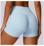 Load image into Gallery viewer, High Waist Yoga Shorts Contour Moisture Wicking Breathable