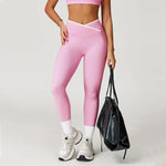 Load image into Gallery viewer, High Waist Sculpt Leggings Breathable Knit Performance Wear