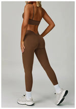 Load image into Gallery viewer, Breathable Shockproof Sports Bra With Adjustable Straps