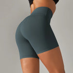 Load image into Gallery viewer, Luxurious High Waist Breathable Yoga Shorts Contour