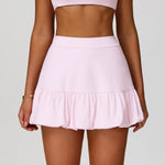 Load image into Gallery viewer, High Waist Tennis Skirt With Breathable Pockets Nylon