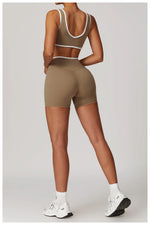 Load image into Gallery viewer, 2 Piece Sculpted Contour High Waist Set Performance Fabric