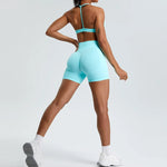 Load image into Gallery viewer, Luxurious Elevated Support Sports Bra Contour Seamless