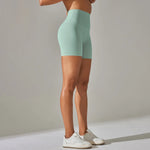 Load image into Gallery viewer, Luxurious High Waist Breathable Yoga Shorts Contour
