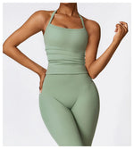 Load image into Gallery viewer, Strappy Breathable Push Up Performance Elite Sports Bra